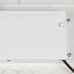 SLV LED-loftlampe Decona, Ø 42 cm, hvid, metal, CCT