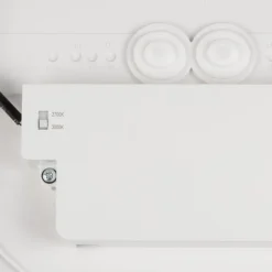 SLV LED-loftlampe Decona, Ø 30 cm, hvid, metal, CCT