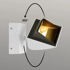 SLV Merado Flood LED-væglampe 3.000K hvid