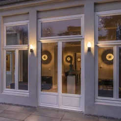 SLV Ovalisk Sensor udendørs væglampe CCT