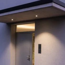 SLV Patta-I LED-indbygningslampe, rund, mat sort