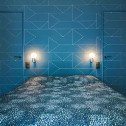 SLV Varyt væglampe til badeværelset, krom, aluminium, bredde 12 cm