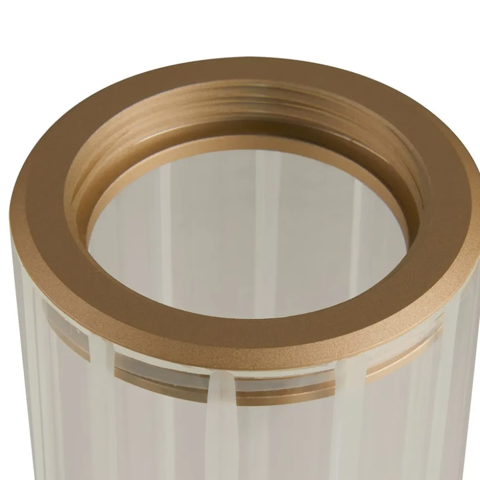 SLV væglampe til badeværelset Lygant enkelt, messingfarvet, aluminium