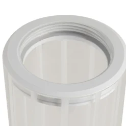 SLV væglampe til badeværelset Lygant enkelt, hvid, aluminium