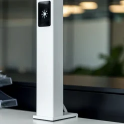 SLV Worklight LED-klemmelampe, hvid