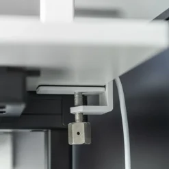 SLV Worklight LED-klemmelampe, hvid