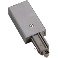 SLV-feeder 1-fase skinne jord venstre sølv