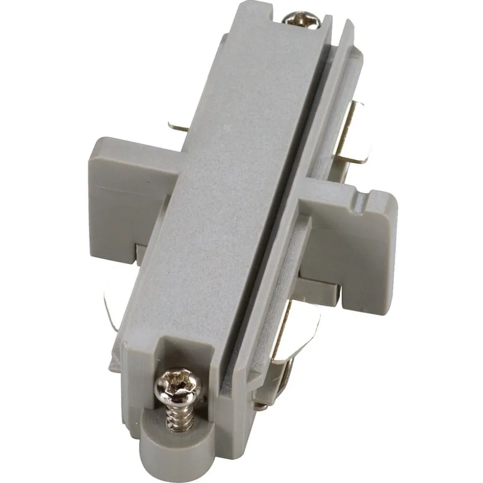 SLV-stik i længderetningen til 1-fase skinne, sølv