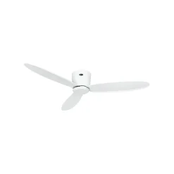 Smart loftventilator Eco Plano II, Ø 132 cm, hvid, DC