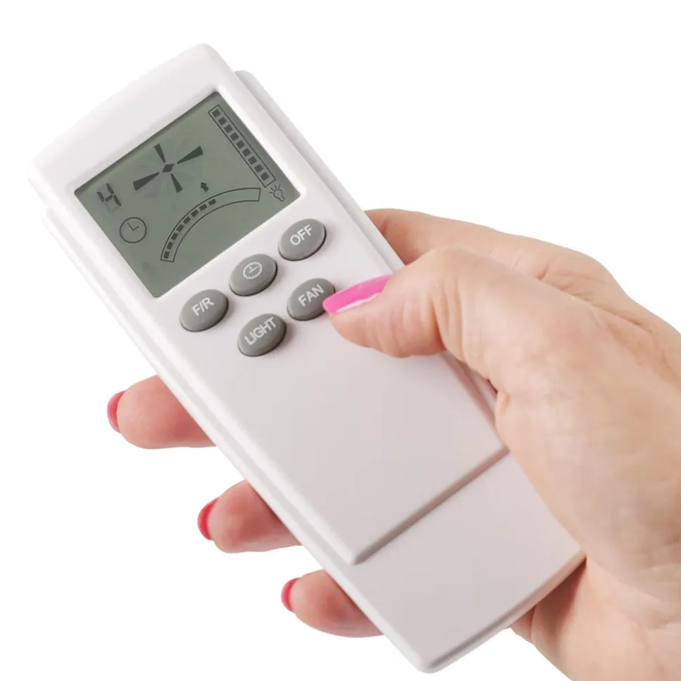 Smart loftventilator Eco Plano II, Ø 132 cm, hvid, DC