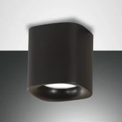 Smooth loftlampe, 1 lyskilde, sort, IP44