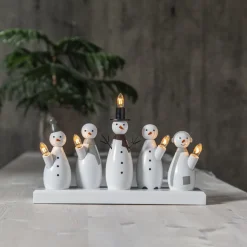 Snemand lysestage, 5 lyskilder