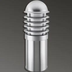 Sokkellampe i rustfrit stål, havvandbestandig Klaas