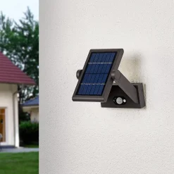 Solcelledrevet LED-udendørsvæglampe Valerian