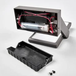 Solcelledrevet LED-udendørsvæglampe Valerian