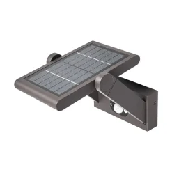 Solcelledrevet LED-udendørsvæglampe Valerian