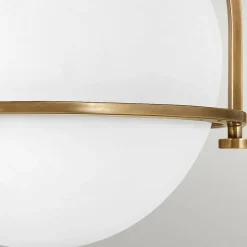 Somerset loftlampe, 1 lyskilde, messing