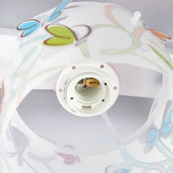 Sommerfugle-loftslampe til børneværelset