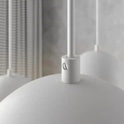 Sool-pendel, hvid, fem lys