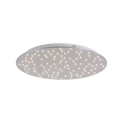 Sparkle LED-loftlampe CCT dim stål Ø 48cm