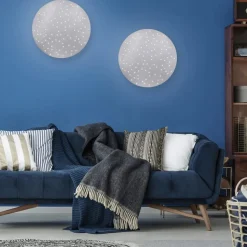 Sparkle LED-loftlampe CCT dim stål Ø 48cm