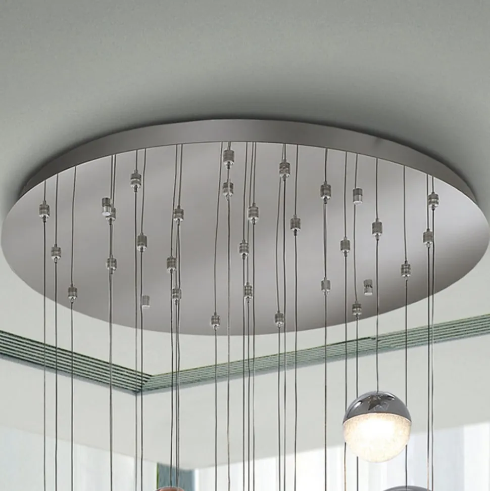 Sphere LED-pendellampe, flerfarvet, 27 lk., app