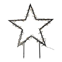 Spiky LED-dekorationslampe med jordspyd, 60 cm