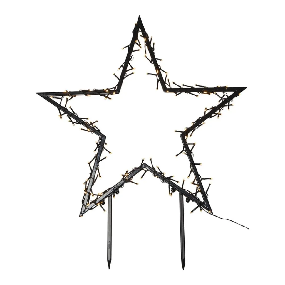 Spiky LED-dekorationslampe med jordspyd, 60 cm