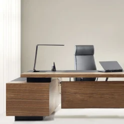 Starglass LED-bordlampe med glasfod