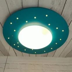 Starlight loftlampe med stjernehimmel, blå
