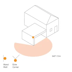 STEINEL bevægelsessensor IS 240 DUO hvid