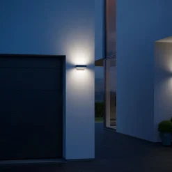 STEINEL L 810 S LED-væglampe, mat sort