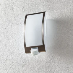 STEINEL L 22 S Udendørs væglampe, sensor, stål