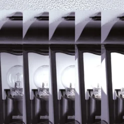 STEINEL L 190 S udendørs væglampe med sensor, sort