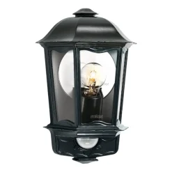 STEINEL L 190 S udendørs væglampe med sensor, sort