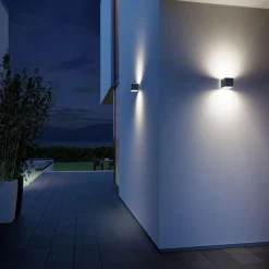 STEINEL L 840 SC Sensor udendørs væglampe, sølv