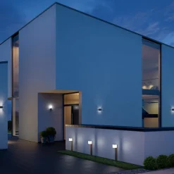 STEINEL L 840 SC Sensor udendørs væglampe, sølv