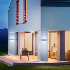 STEINEL L 840 SC Sensor udendørs væglampe, sølv