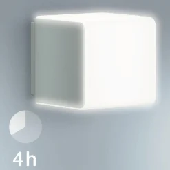 STEINEL L 830 SC Udendørs væglampe med sensor, sølv