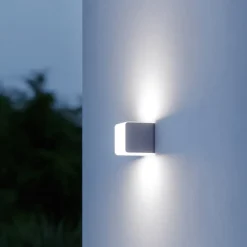 STEINEL L 830 SC Udendørs væglampe med sensor, sølv