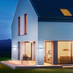 STEINEL L 835 SC Udendørs væglampe med sensor sølv