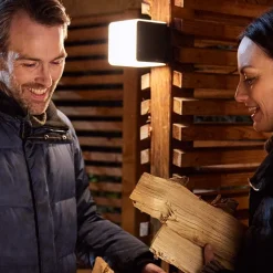 STEINEL L 835 SC Udendørs væglampe med sensor sølv