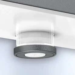 STEINEL LED-væglampe XSolar SOL-O S, antracit, sensor