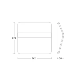 Steinel LH-N LED-husnummerlampe væglampe
