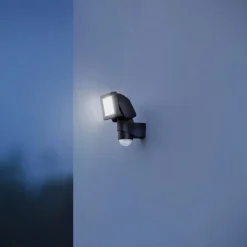 STEINEL LS 150 S udendørsspot, sensor, sort