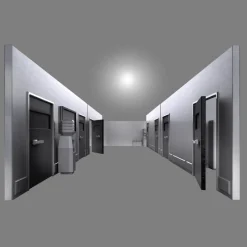 STEINEL RS Pro LED Flat loftlampe, 27 cm 4000 K