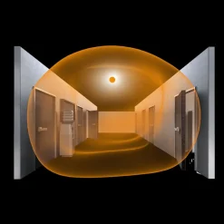 STEINEL RS PRO P1 S LED-loftlampe, sensor, 3.000 K