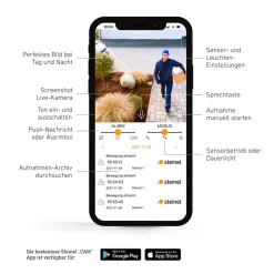 STEINEL XLED Cam 1 SC kameraspot, samtaleanlæg