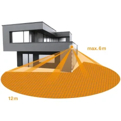 STEINEL XLED Pro 240 S sensorspot, sort
