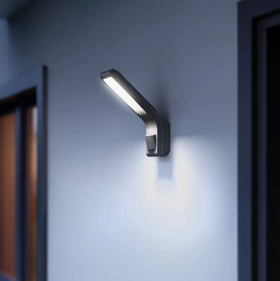 STEINEL XLED slim S udendørs væglampe, antracit